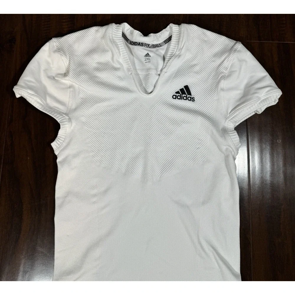 ADIDAS Primeknit A1 Climacool Football Jersey White Men's Size 2XL *NEW* DQ3446